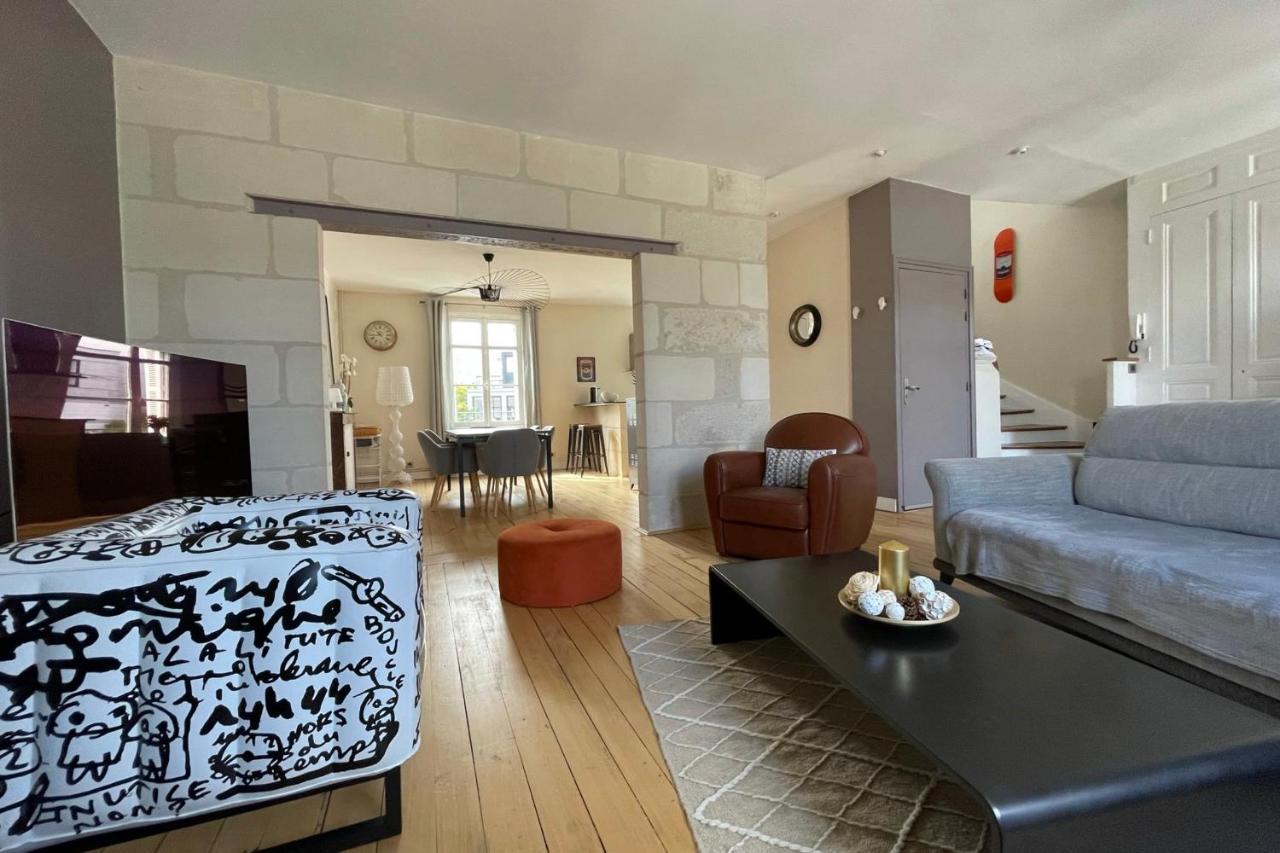 Ferienwohnung Superb Duplex Near The Halles De Tours Exterior foto